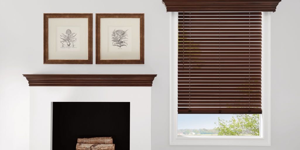 Rich, Real-Wood Blinds